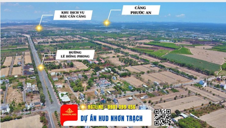 Saigonland Nhơn Trạch Cập nhật giá bán đất nền dự án Hud Nhơn Trạch Đồng Nai - Đất nền sân bay Long Thành và vùng ven TPHCM.